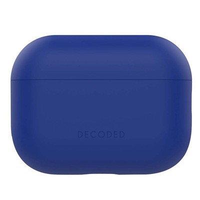 Decoded Hülle für Apple Pods Pro 3 Soft Silikon Aircase Serie Blau