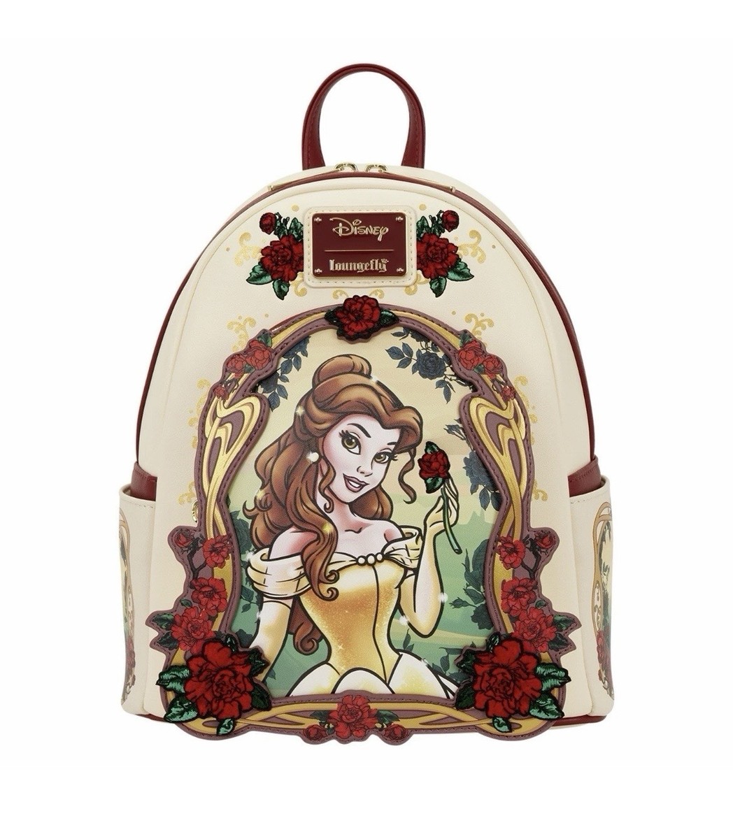 Loungefly Disney Beauty and the Beast Belle Floral Rose Exclusive