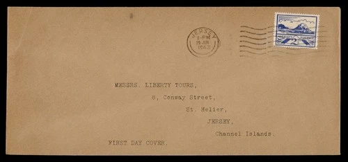 DR WHO 1943 JERSEY FDC R39033