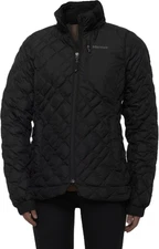 MARMOT ISTARI DOWN JACKET Black Womens Medium M Puffer Coat