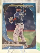 2020 Panini Prizm - Tier II Jorge Polanco #105 Carolina Blue Prizm