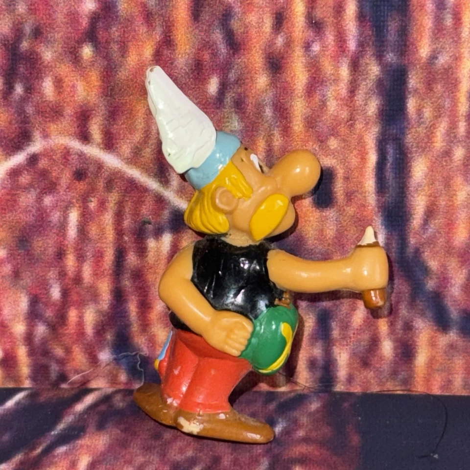 Figura De Colección Astérix Obélix 1" PVC Francia Cómic Coleccionable Juguete Decoración Difícil de Encontrar RARO Foto 4 de 4