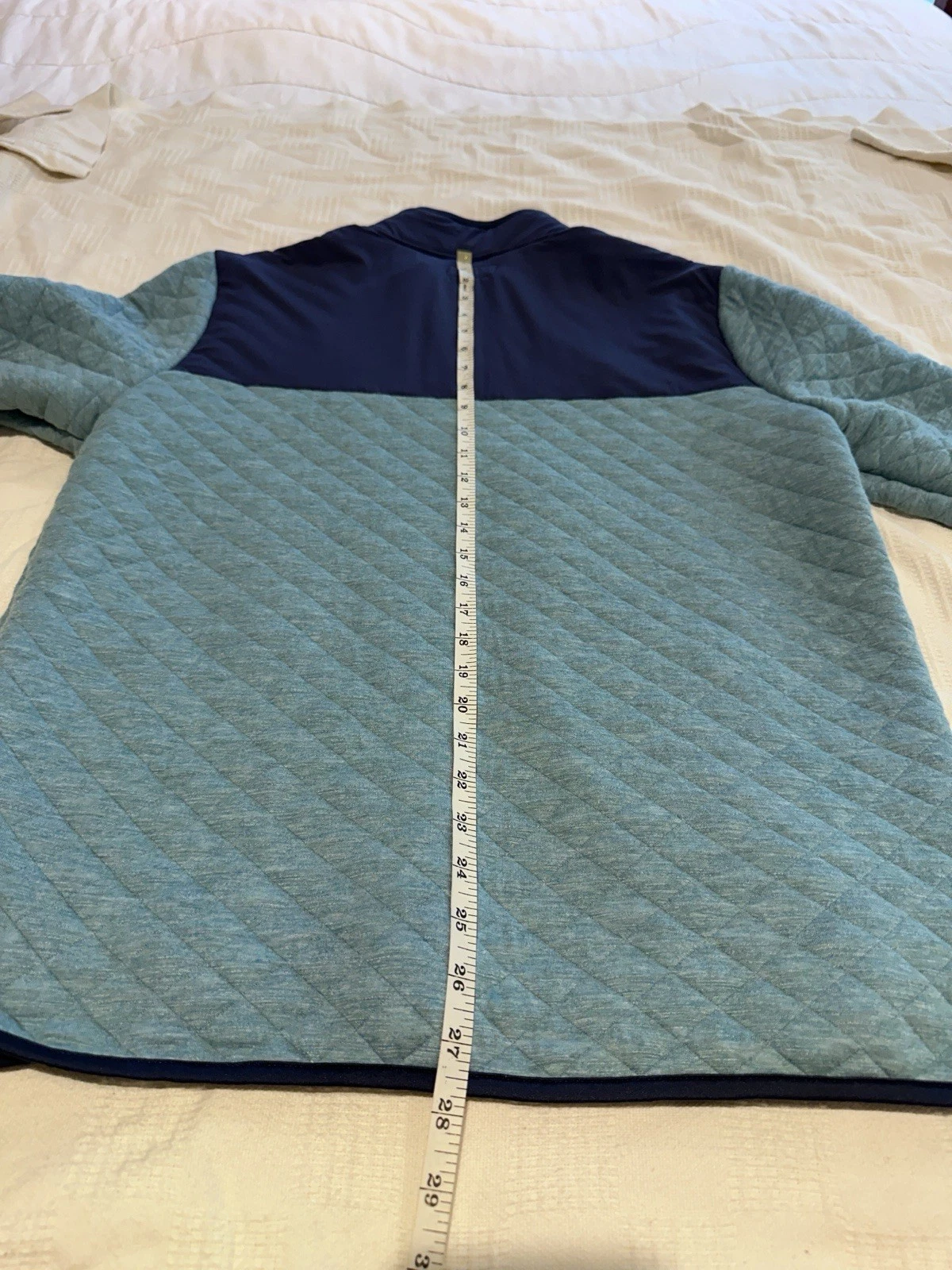 NWT Marine Layer Corbet Full Zip Jacket Mens Large Porcelain Mood Indigo $145 image 4
