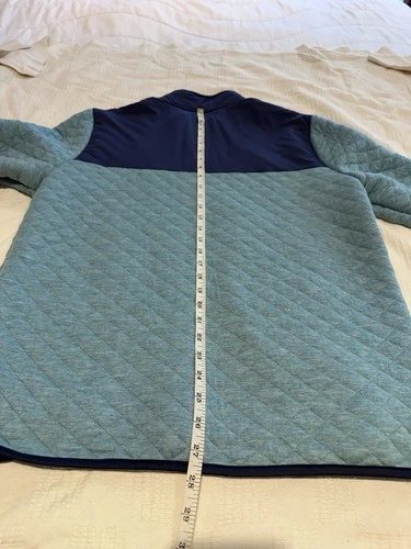 NWT Marine Layer Corbet Full Zip Jacket Mens Large Porcelain Mood Indigo $145 image 4