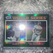 Topps Heritage Glasnow Smith World Series Green Parallel 20/99