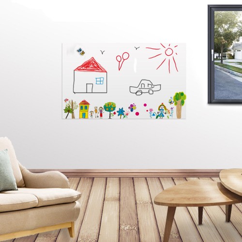 4 stücke 45*100 cm Tafel Wand Aufkleber Tafel Aufkleber Kreide Bord Papier - Bild 3 von 10