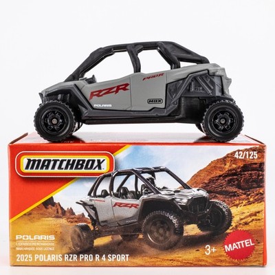 raj♡おまとめ買い割あり♡ 専用Mattel Matchbox 1:18 2026 Matchbox Power Grabs #42 2025 Polaris RZR Pro R 4 Sport GHOST
