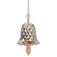 Kirks Folly Fairyland Crystal Bell Shimmer silvertone