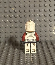 LEGO Star Wars Phase 1 Clone Trooper Minifigure Captain SW0492 Gunship 75021