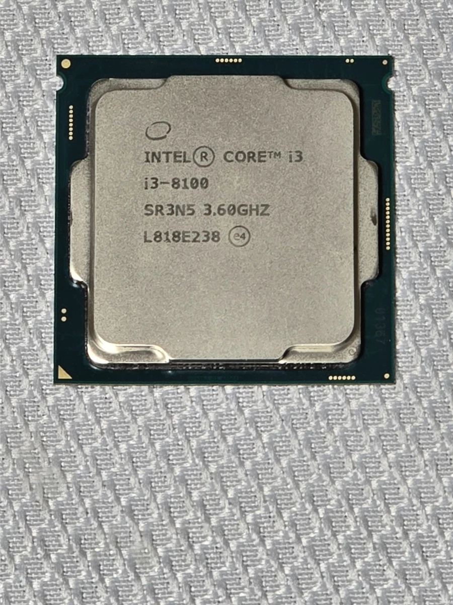 25+ Intel Core i3-8100 Processor Model Computer Processors (CPUs
