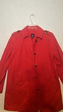 Gap Hawaiian red button front jacket size small