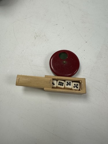 RARO Mahjong cinese Mah Jongg giallo butterscotch bachelite anni 40 set 148 pezzi - Foto 11 di 19