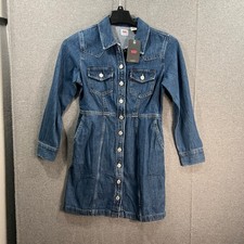 Levi's Western Denim Dress - Medium Wash Size S
