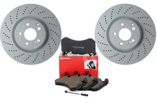 Für Mercedes C63 E55 E63 CLS63 AMG Bremsscheiben Vorne Brembo Pads Sensor 360mm Für Mercedes C63 E55 E63 CLS63 AMG Bremsscheiben Vorne Brembo Pads Sensor 360mm