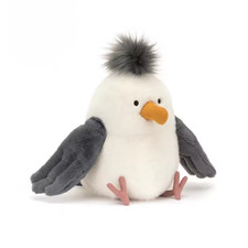 25CM Lovely Cartoon Anime Seagull Bird Animal Stuffed Plush Toys Kawaii Seagull
