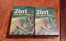 2 X Soil Test Kit 2-In-1  ph & Nitrogen Soil Sampling Spoon testing Gardening