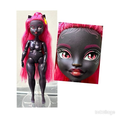 #ad Monster High 11” Catty Noir Doll G3 Nude HXH76 No Tail $15.00
