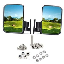 Golf Cart Side Mirrors for EZGO Yamaha Club Car with One Pair Side Mirrors