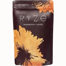 RYZE Mushroom Coffee 2025 | Organic | Lion’s Mane | 30 Servings | Fresh Pack
