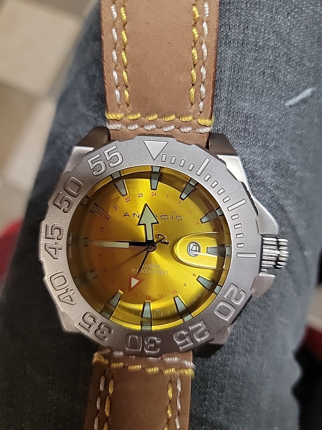 Android Divemaster Silverjet 500M  Model AD547 Ye… - image 8