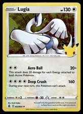 Carta Pokemon Lugia 022/025 Rare Celebrations Holo NM inglese