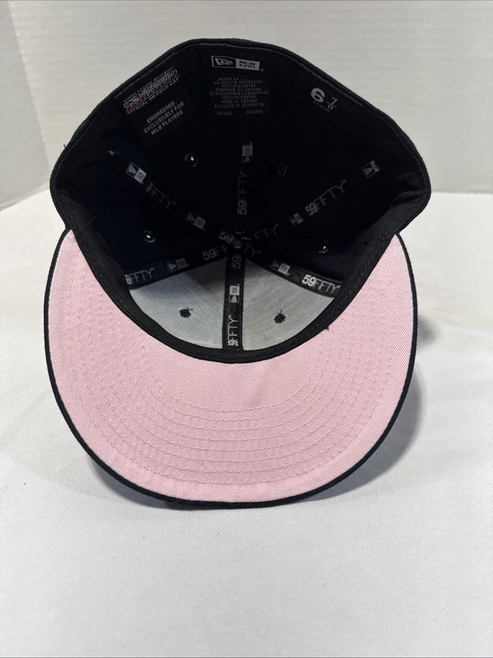New Era Rosa Azul Louisville Bats Auténtica Colección Madre 59FIFTY Sombrero Ajustado Foto 3 de 4