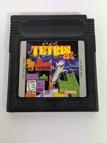 Tetris DX (Nintendo Game Boy Color GBC, 1998) Authentic Cartridge Tested