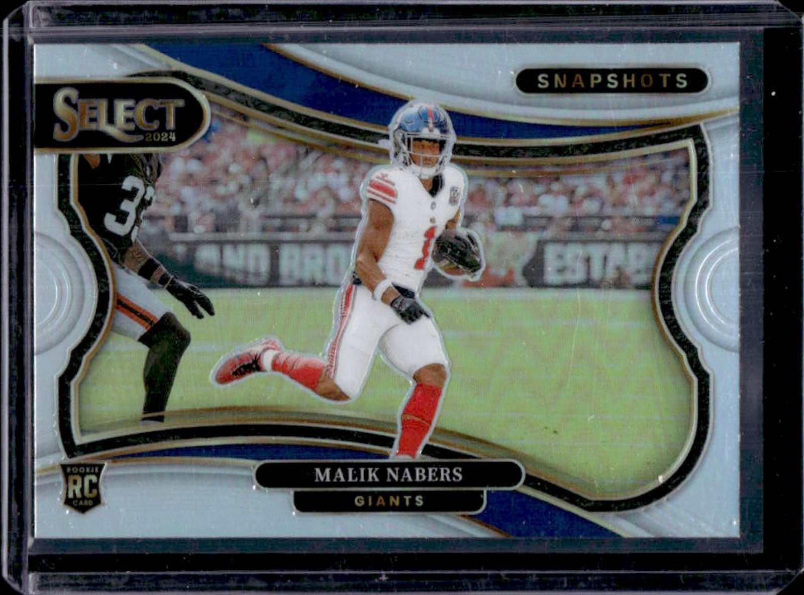2024 Select Malik Nabers Snapshots RC Silver Prizm Rookie #18 Giants