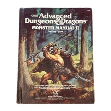 Monster Manual II 2 (Advanced Dungeons & Dragons) 1983 Gary Gygax TSR 2016