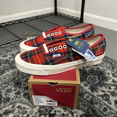 Size 9 - Vans Authentic 44 DX Anaheim Factory Pendleton Tartan