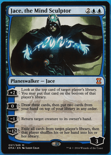 Jace, the Mind Sculptor Eternal Masters NM Mythic Rare CARD (504064) ABUGames