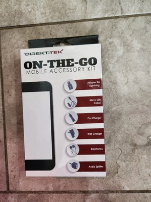 Direkt-Tek On-The-Go Mobile Accessory Kit iOS Devices