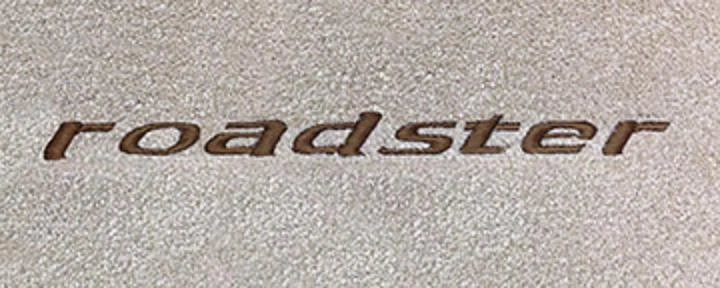 Alfombrillas delanteras Lloyd Mats Velourtex Roadster bordadas personalizadas (1941 en adelante) Foto 4 de 4