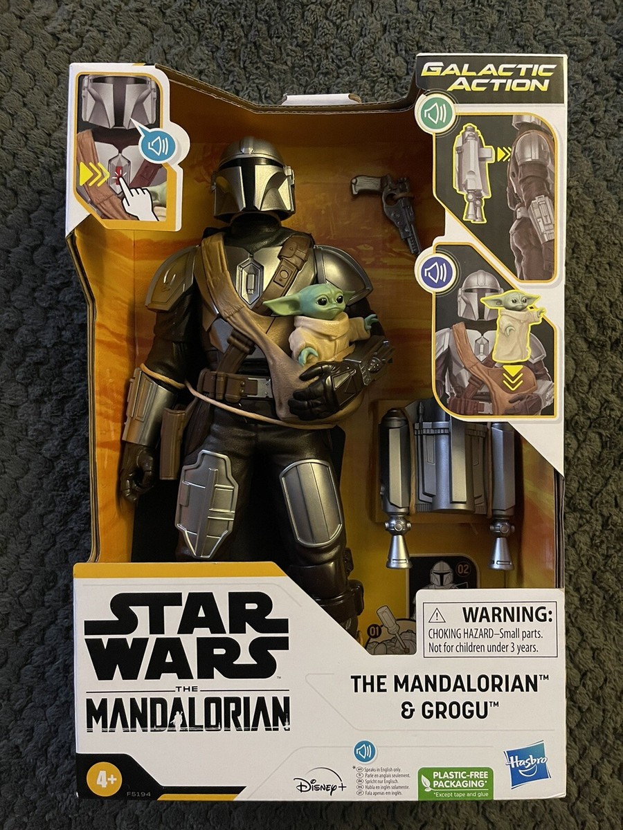 Star Wars The Mandalorian Grogu フィギュア12箱 Star Wars The Mandalorian & Grogu 12” HASBRO Galactic Action