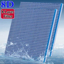 8-Layer Aquarium Filter 8D Media Filter Pads Bio Sponge Foam for Fish Tank Pond