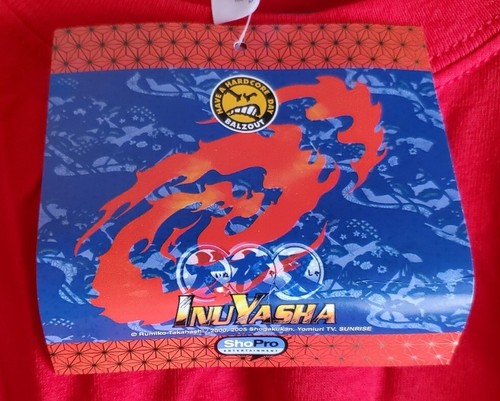 Inuyasha Sesshomaru Anime Manga Running T Shirt NWT Rumiko Takahashi XXL 2005 - Picture 7 of 10