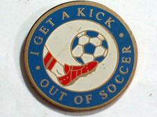 Soccer Pin Badge