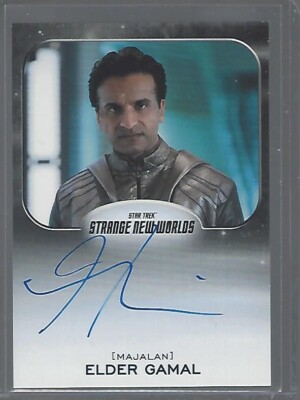 Star Trek Strange New Worlds Season 1  H. Madhavji (Aliens) Autograph