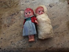 Plastic Kewpie Carnival Game Prize Flapper Toy Doll from International Countries