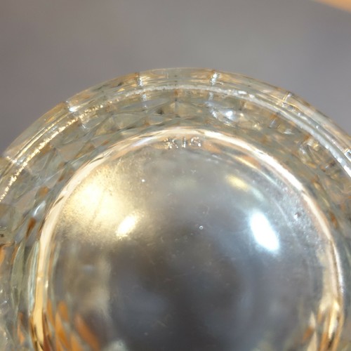 Pair of Mugs Cups Clear Glass Thumbprint Reverse Hobnail KIG - Swanky Barn - Picture 8 of 12
