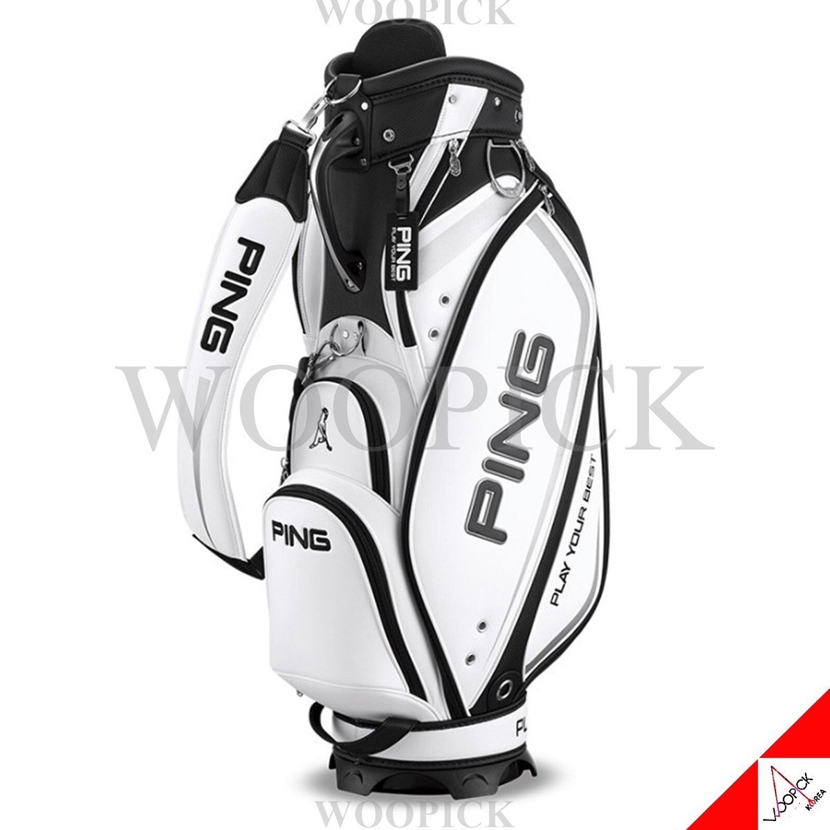 Ping 2024 SPORTY GV4 Men's Golf Caddie Cart Bag 9inch 5Way 3.3kg