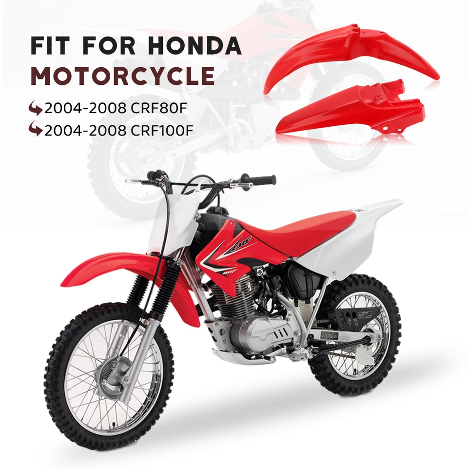 Брызговик переднего и заднего крыла для Honda CRF80F CRF100F 2004 2005 2006 2007 2008 - Изображение 3 из 4