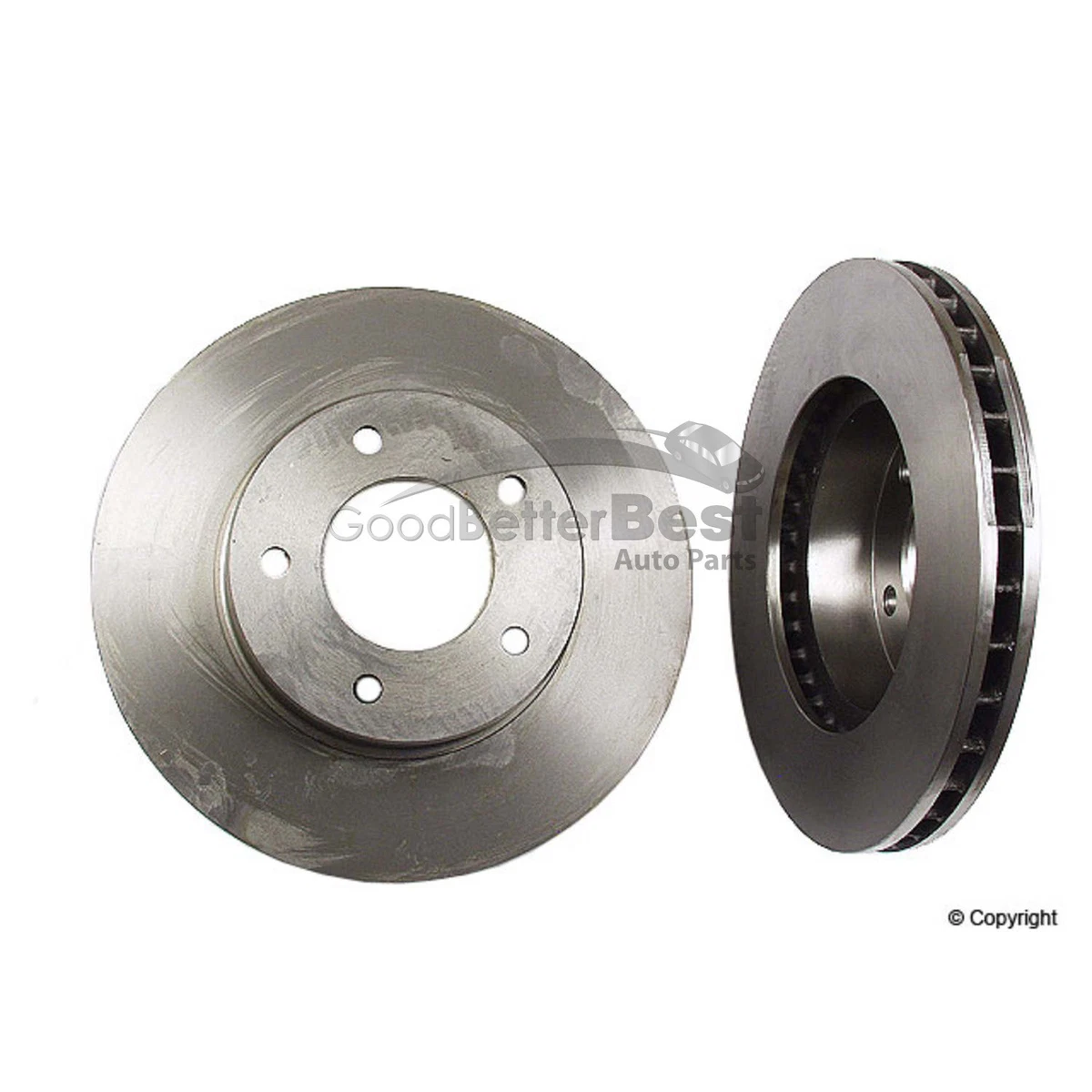 One New Ate Disc Brake Rotor Front 450165 JLM012304 for Jaguar | eBay