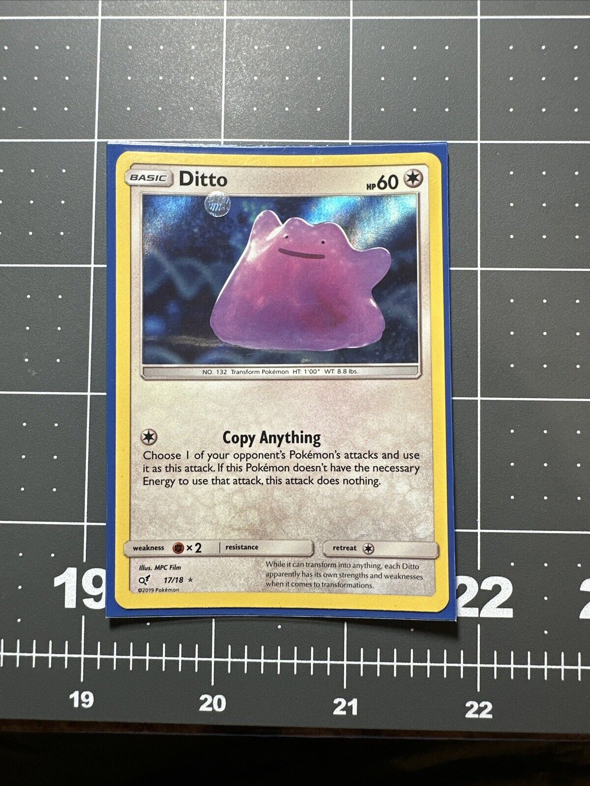 Ditto - 17/18 - Holo Rare - Pokemon Singles » Detective Pikachu - CoreTCG