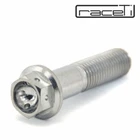 m10 x 40mm x 1.5 Titanium Hex Flange Drilled Bolt Ti Screw 40 Race lockwire PACK