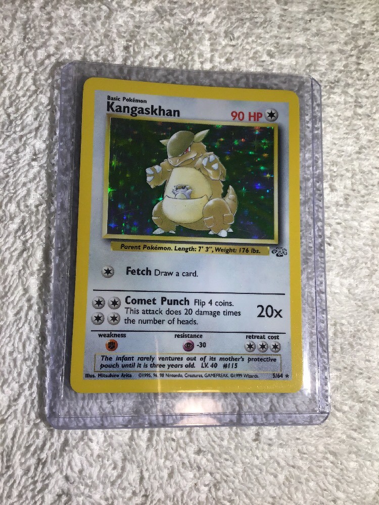 KANGASKHAN - 5/64 - Jungle - Holo - Pokemon Card - EXC