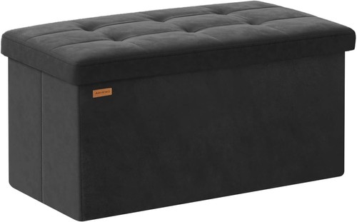 Durable Folding Storage Bench - Chic Design, 15x30x15 Inches, Portable Comfort - Picture 3 of 8