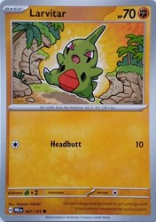 Larvitar 047/131 Prismatic Evolutions Common