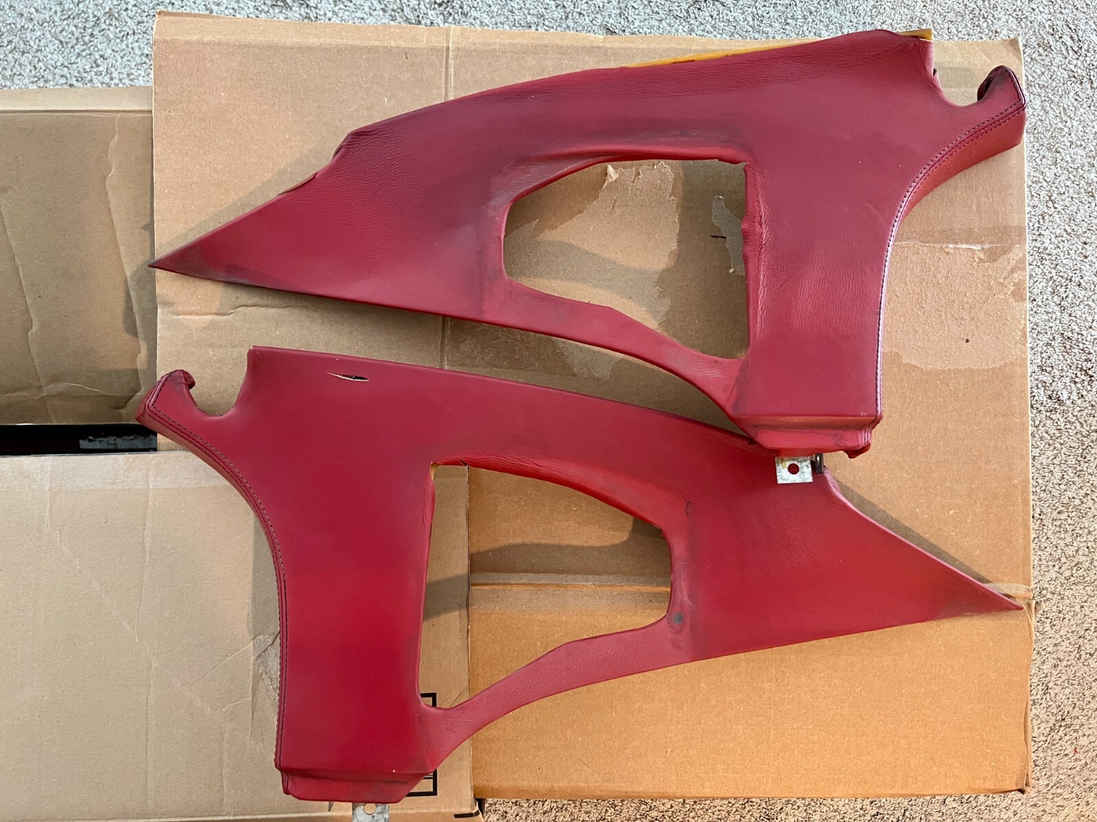 Ferrari F355 355 1995/1996/1997/1998/1999 Interior Leather Shelf Cover Panels 