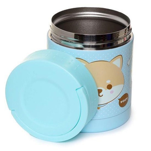 Shiba Inu Dog Insulated Snack Pot Hot Cold School Lunch Work Picnic Designed UK - Picture 2 of 2